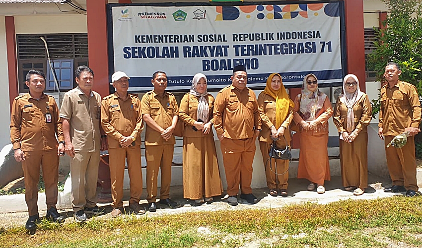 Pemkab Gorontalo Studi Tiru Sekolah Rakyat di Boalemo