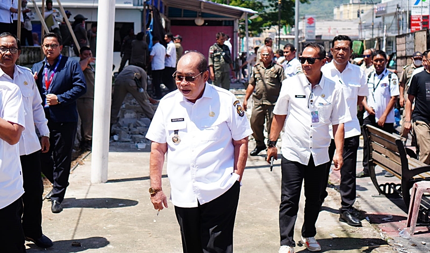 Pemkot Tertibkan Bangunan di Atas Drainase Kawasan KC BTN Gorontalo, Fokus Tata Kota Lebih Rapi
