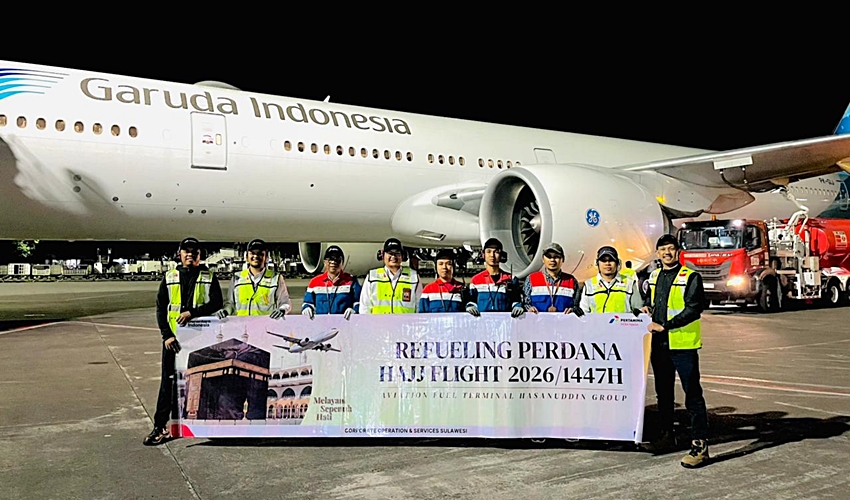 Pertamina Patra Niaga Pastikan Pasokan Avtur Aman untuk Penerbangan Haji 2026 dari Makassar