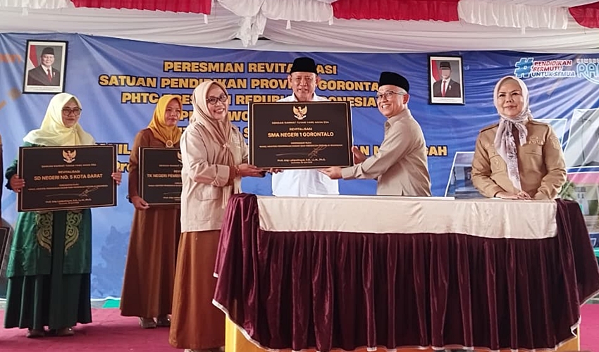 Proyek Revitalisasi SMPN 3 Telaga Diresmikan, Dorong Kualitas Pendidikan dan Ekonomi Lokal