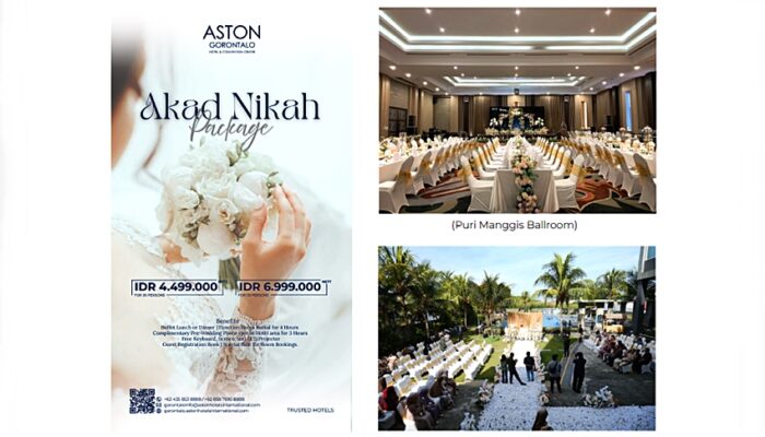 Rayakan Momen Istimewa Lebih Berkesan, Aston Gorontalo Hadirkan Akad Nikah Package