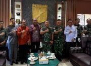 Sekdaprov dan Pangdam XIII/Merdeka Perkuat Sinergi Dukung Program Strategis Nasional