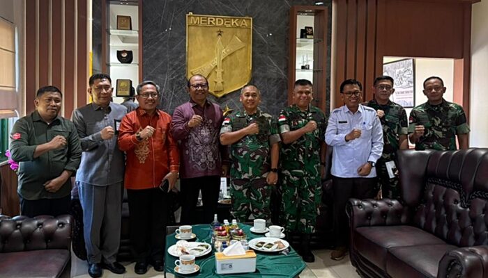 Sekdaprov dan Pangdam XIII/Merdeka Perkuat Sinergi Dukung Program Strategis Nasional
