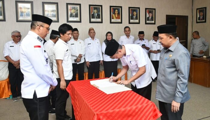 Sertijab Sekda Boalemo, Tonggak Baru Perkuat Sinergi dan Pelayanan Publik