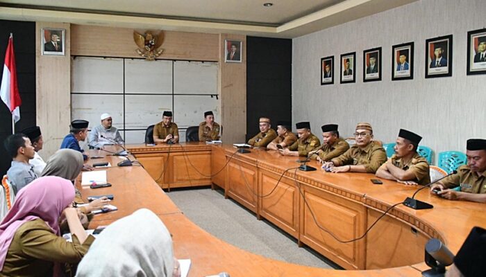 Wabup Boalemo Pimpin Rapat Ramadan Fair 2026, Kegiatan Dipusatkan di Masjid Agung Baiturrahman