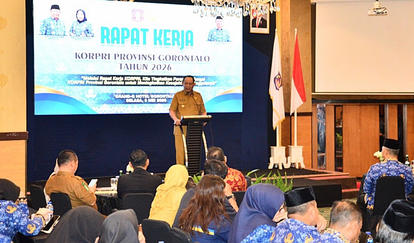 Gusnar Dorong Korpri Gorontalo Lebih Mandiri, Fokus Tingkatkan Kesejahteraan Anggota