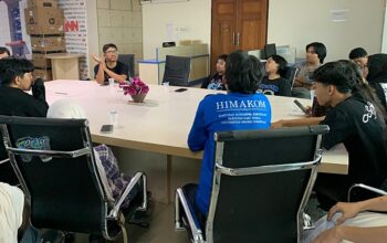 HIMAKOM UNG Kunjungi Gorontalo Post, Belajar Langsung Dunia Jurnalistik dan Media Digital