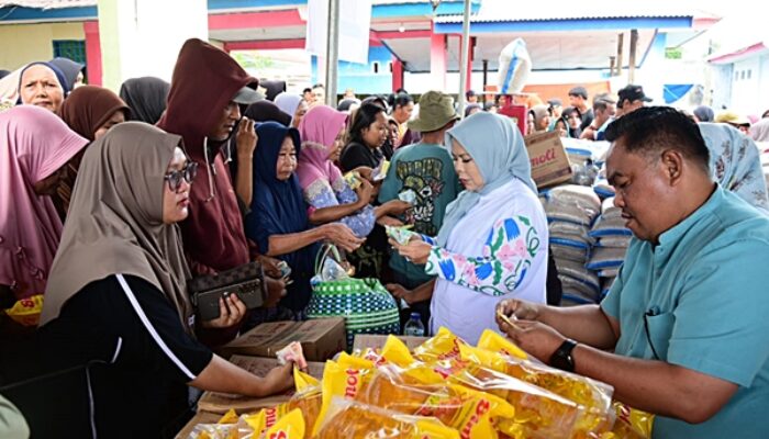 Harga Pangan Melonjak, Pemprov Gorontalo Hadirkan Pasar Murah untuk Warga Taluditi