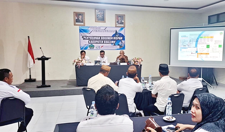 Jamin Air Bersih untuk Warga, Pemkab Boalemo Susun Rencana Induk SPAM Baru