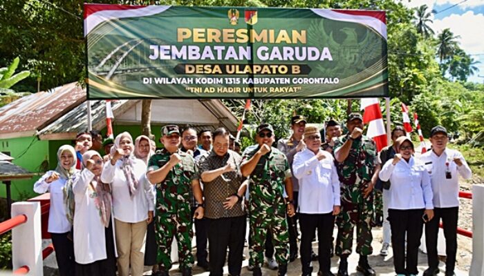 Jembatan Garuda Ulapato-B Diresmikan, Akses Warga Kini Lebih Mudah