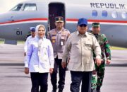 Lukisan Sejarah Idah Syahidah dan Prabowo Subianto di Gorontalo