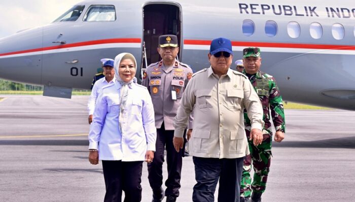 Lukisan Sejarah Idah Syahidah dan Prabowo Subianto di Gorontalo