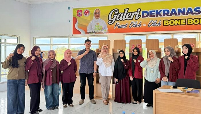 Mahasiswa Agribisnis UNG Dorong Galeri Dekranasda Bonbol Jadi Pusat Wisata Belanja Produk Lokal