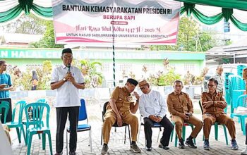Masjid Sabilurrasyad UNG Siap Salurkan Bantuan Kurban Presiden ke Warga