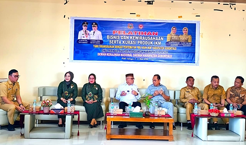 Pemkab Gorontalo Genjot Kapasitas IKM Lewat Pelatihan dan Kurasi Produk
