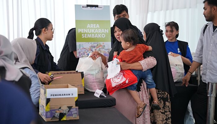Pertamina Patra Niaga Gelar Pasar Murah di Makassar, Ribuan Paket Sembako Disalurkan For Warga