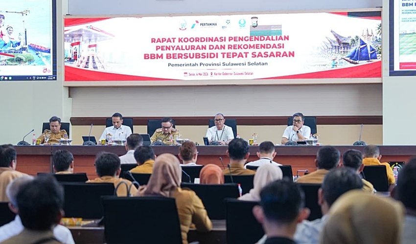 Pertamina Patra Niaga dan Pemprov Sulsel Perkuat Pengawasan Penyaluran BBM Subsidi