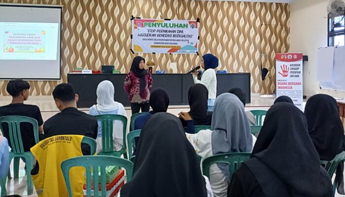 Remaja Huntu Selatan Didorong Jadi Garda Terdepan Cegah Pernikahan Dini