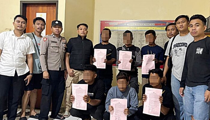 Rusak Pos Pengamanan Perusahaan, Enam Peserta Aksi Demo di Pohuwato Masuk Sel