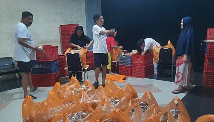SPPG Desa Windu Gerak Cepat Bantu Korban Banjir di Biau