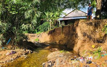 Setahun Menanti Penanganan, Warga Bulota Khawatir Abrasi Sungai Kian Mengancam Permukiman