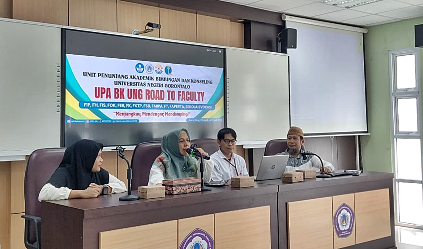 UPBK UNG Jemput Bola ke Fakultas, Ajak Mahasiswa Lebih Peduli Kesehatan Mental