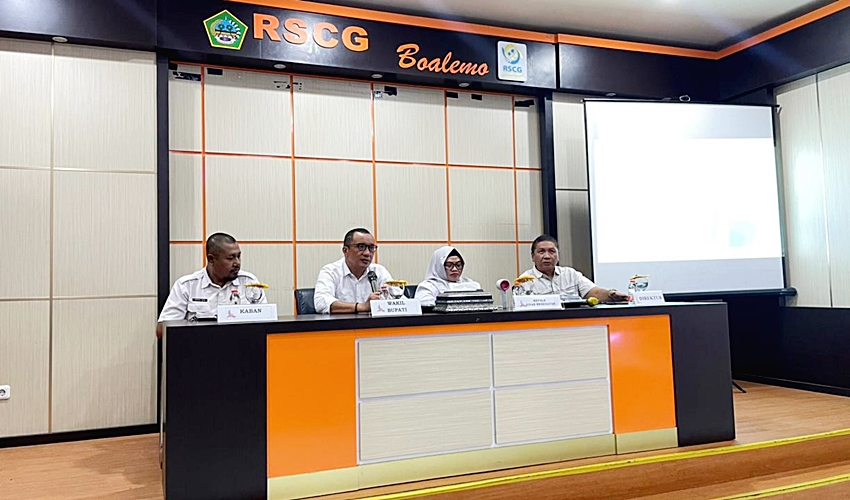 Wabup Boalemo Tekankan Inovasi Layanan dan Percepatan Digitalisasi Pembayaran di RSCG