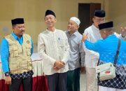 Wabup Lahmuddin Lepas 34 JCH Boalemo, Pesan Jaga Kesehatan di Tanah Suci