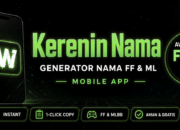 Aplikasi “Nama Keren FF dan ML” Dibahas oleh 5 Content Creator Gaming Indonesia dalam Sepekan