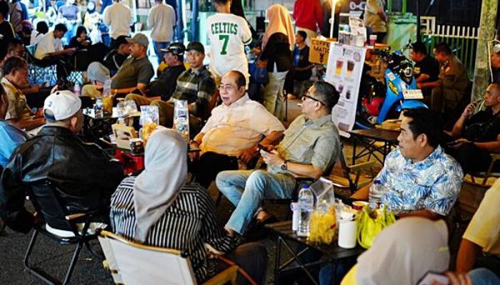 Adhan-Indra Buka Ruang Usaha Baru, Jalan yang Dulu Sepi Kini Ramai Pedagang