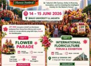 BINUS Dorong Pasar Bunga Rawa Belong Jadi Destinasi Florikultura