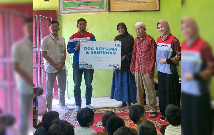 Berbagi untuk Sesama, Pertamina Patra Niaga Santuni Anak Yatim dan Dhuafa