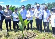 Bupati Sofyan Pimpin Tanam Serentak, Program Hilirisasi Perkebunan Mulai Digenjot di Kabgor