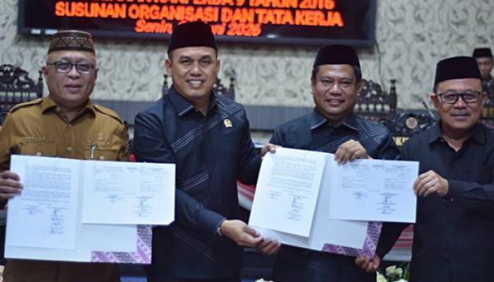 DPRD Sahkan SOTK Baru, Jumlah OPD Kabupaten Gorontalo Dipangkas Jadi 24
