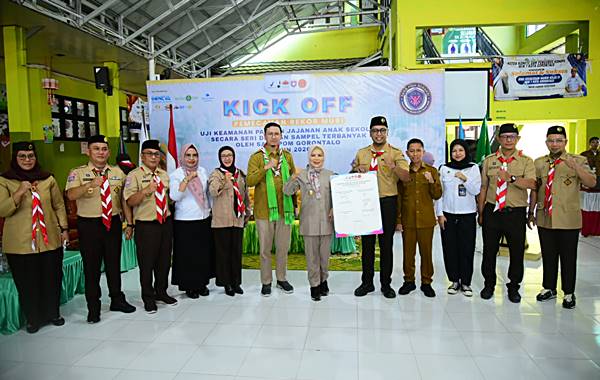Gorontalo Bidik Rekor MURI Lewat Pengawasan 1.600 Jajanan Sekolah