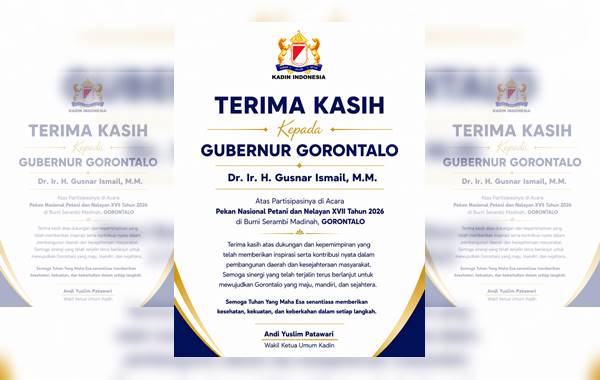 KADIN RI Nilai Kepemimpinan Gusnar Ismail Berperan Besar Sukseskan PENAS XVII 2026