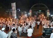 Pawai Obor Warnai Peringatan Tahun Baru Islam 1448 Hijriah di Boalemo