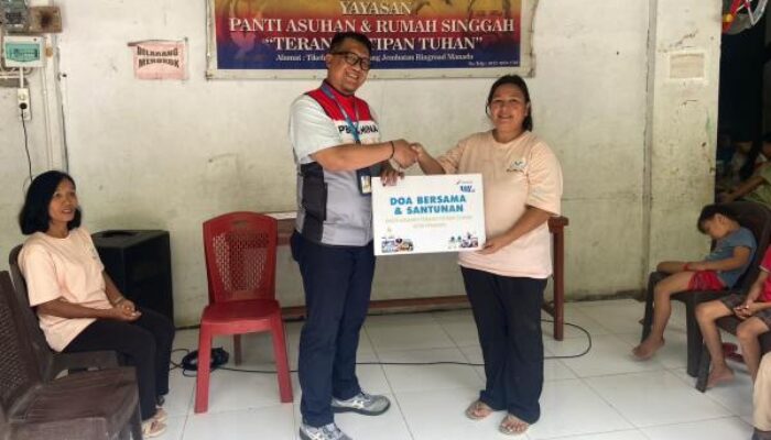 Pertamina Hadirkan Kebahagiaan untuk Anak Yatim dan Dhuafa Lintas Agama di Sulut