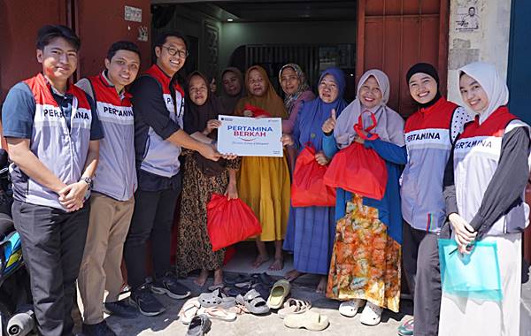 Pertamina Patra Niaga Salurkan Ratusan Paket Sembako untuk Warga Binaan