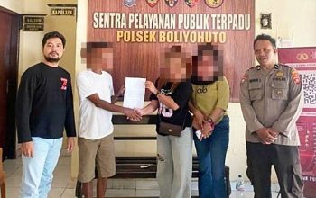 Salah Paham di Jalan Nyaris Berujung Konflik, Polsek Boliyohuto Turun Tangan Mediasi
