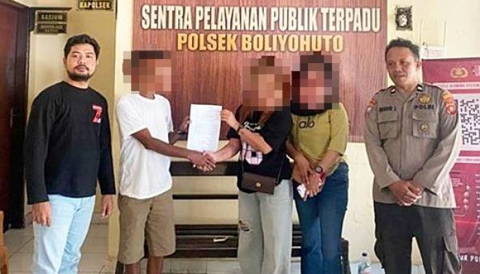 Salah Paham di Jalan Nyaris Berujung Konflik, Polsek Boliyohuto Turun Tangan Mediasi