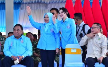 Sherly dan Idah Hangatkan Puncak PENAS XVII, Peserta Antusias Sambut Sapaan Dua Tokoh Perempuan