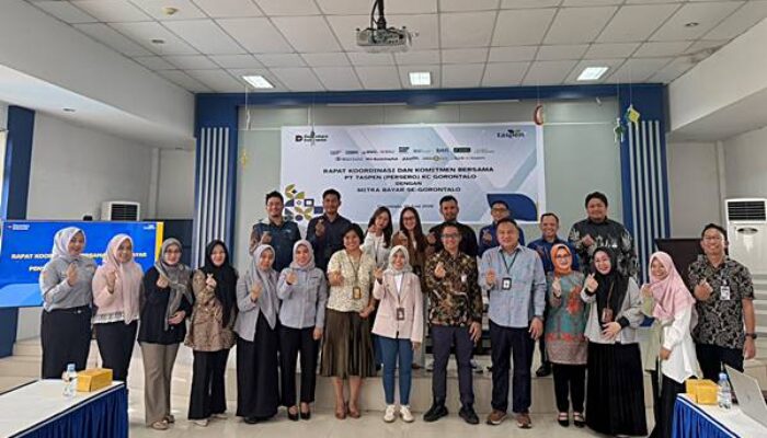 PT TASPEN Gorontalo Konsolidasikan Mitra Bayar, Dorong Peningkatan Kualitas Layanan Pensiun