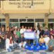 BRI Region 6 Salurkan 200 Paket Sembako Melalui Program CSR kepada Jemaat Gereja St. Paskalis
