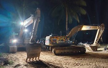 Dua Excavator dan Operator Diamankan dalam Penertiban Dugaan PETI di Dengilo