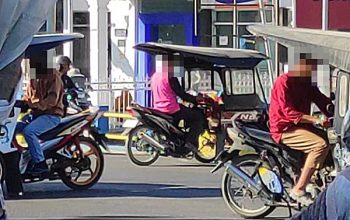 Helm Digantung, Nyawa Jadi Taruhan