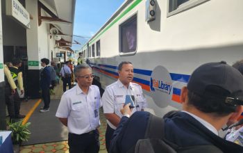 KAI Daop 2 Bandung Adakan Pengobatan Gratis Dengan Rail Clinic di Stasiun Bumiwaluya