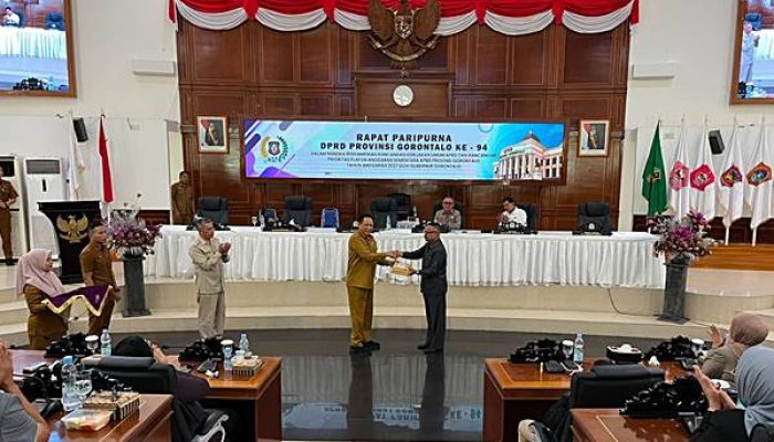 KUA-PPAS APBD 2027 Resmi Masuk Deprov Gorontalo