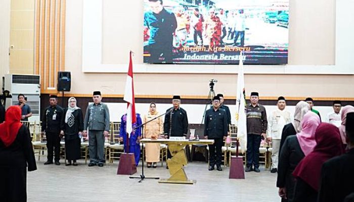 Pelantikan Kepsek di Kota Gorontalo Dirangkaikan dengan Doa untuk Almarhum Rachmat Gobel