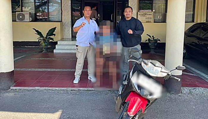 Pembobol Konter HP di Siendeng Diciduk Polisi Saat Terlelap Tidur